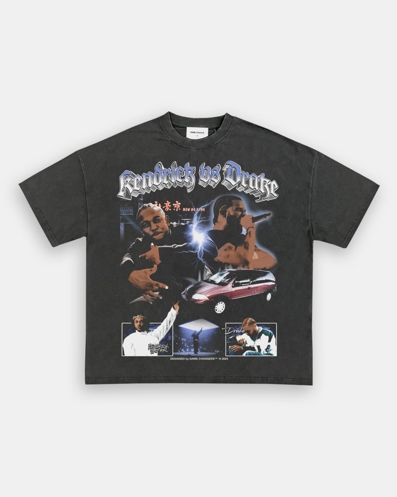DRAKE VS KDOT V4 TEE Hoodie, Sweatshirt | CoreVibeTees.com (Image 2)