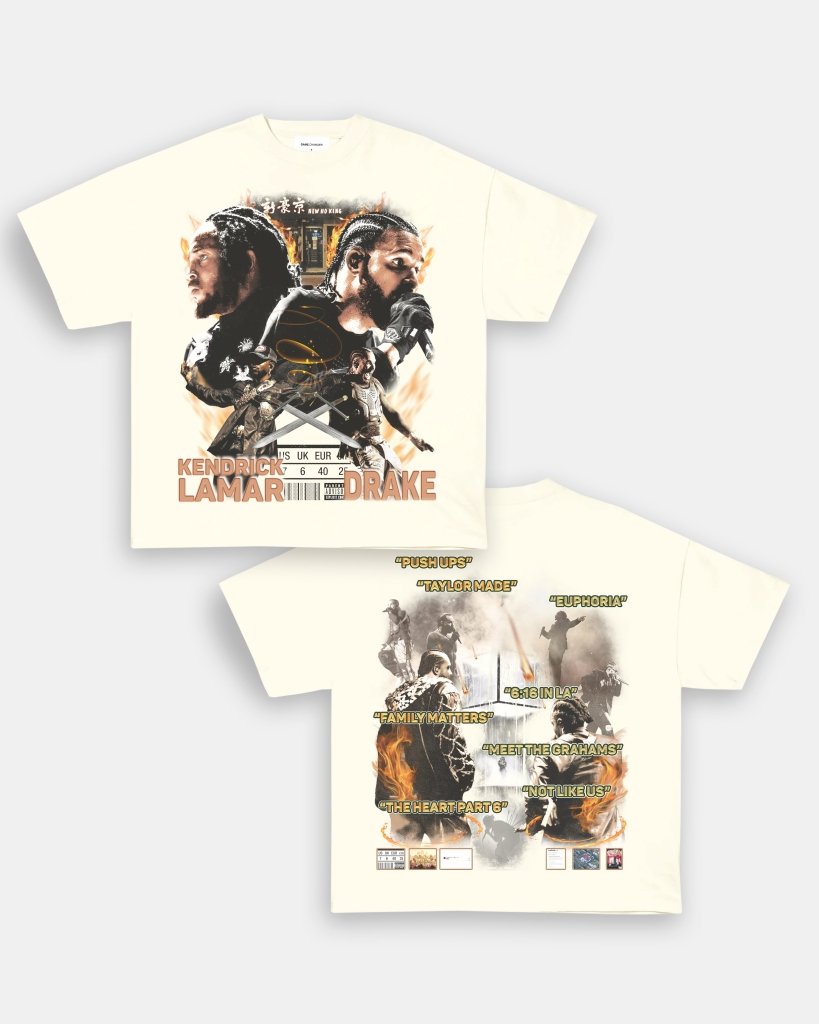 DRAKE VS KDOT V5 TEE - [DS] Hoodie, Sweatshirt | CoreVibeTees.com (Image 4)