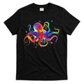 Dripping Rainbow Octopus Psychedelic Colorful Octopus T-Shirt Hoodie, Sweatshirt | CoreVibeTees.com