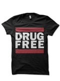 Drug Free Black Tee Hoodie, Sweatshirt | CoreVibeTees.com