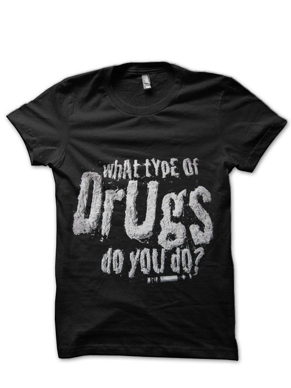 Confessions of a Drug Addict Black T-Shirt Hoodie, Sweatshirt | CoreVibeTees.com