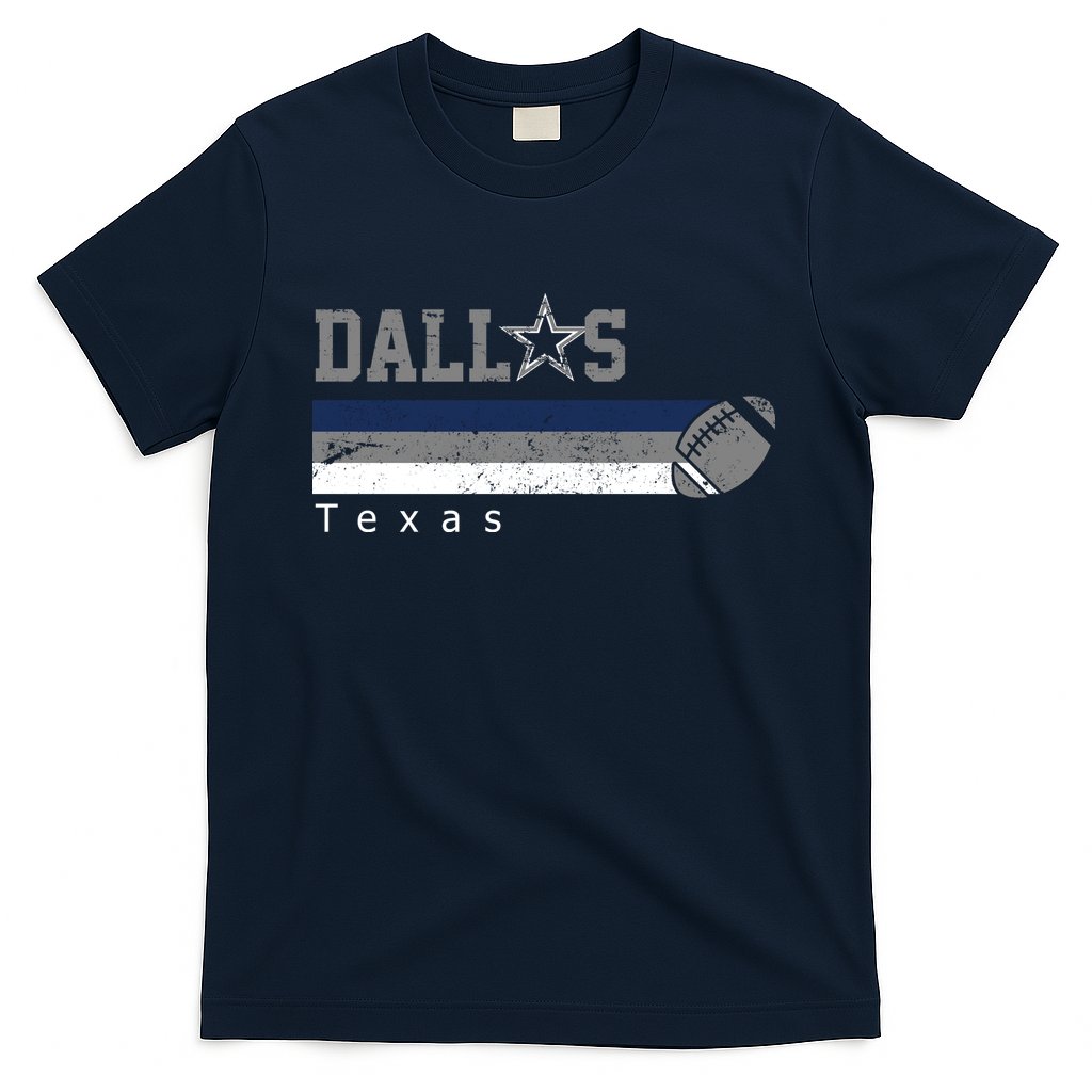 Dallas Texas Vintage Retro Football T-Shirt Hoodie, Sweatshirt | CoreVibeTees.com