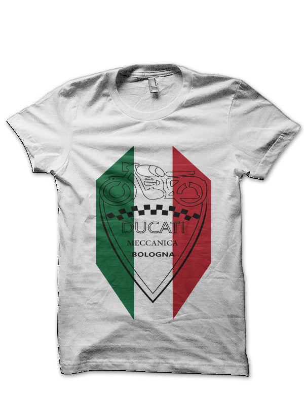 Stoner Ducati White T-Shirt Hoodie, Sweatshirt | CoreVibeTees.com