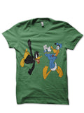 Duck Green Tee Hoodie, Sweatshirt | CoreVibeTees.com