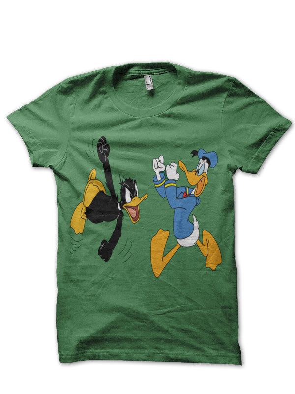 Duck Green Tee Hoodie, Sweatshirt | CoreVibeTees.com