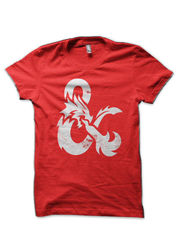 Dungeons And Dragons Red T-Shirt Hoodie, Sweatshirt | CoreVibeTees.com