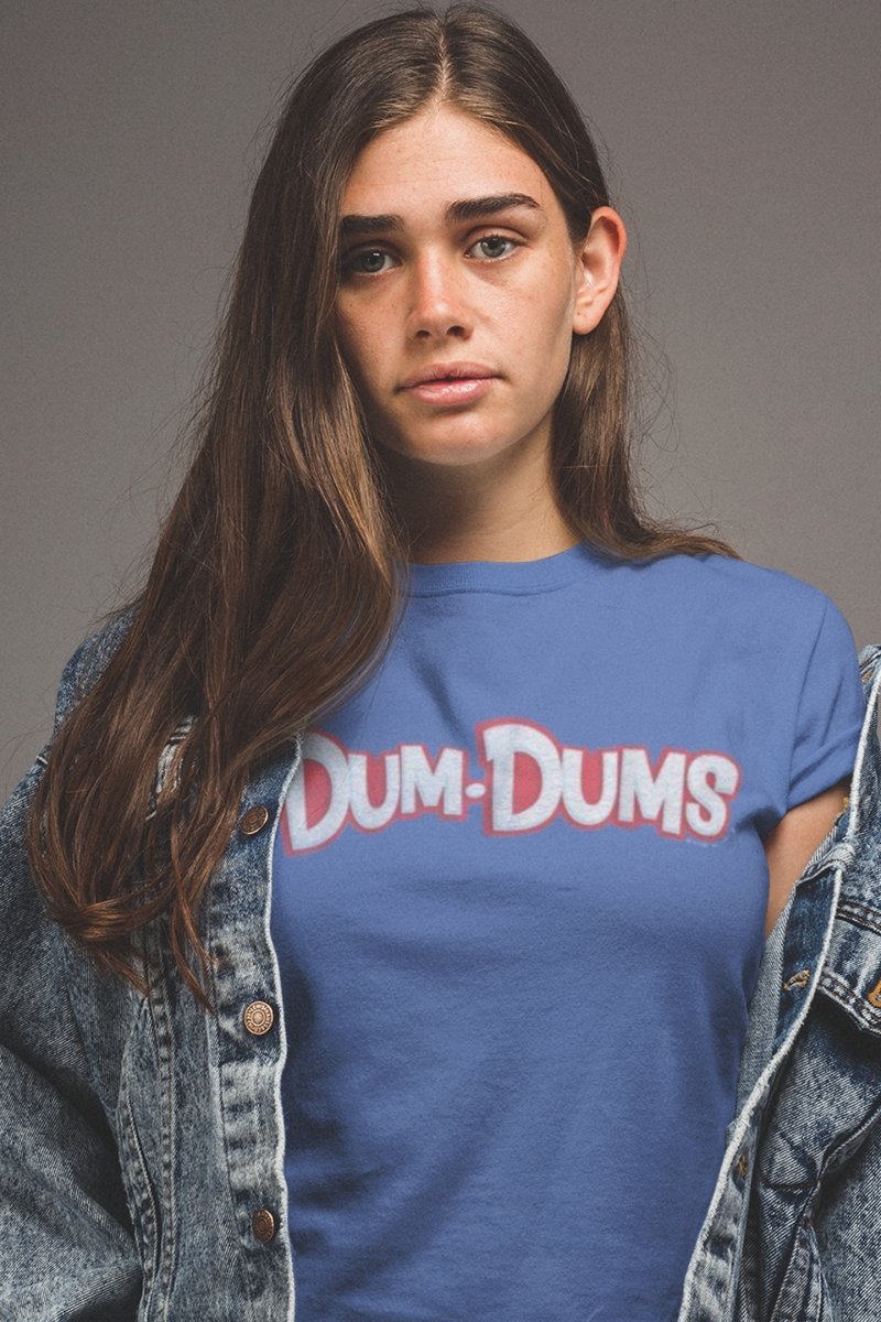 Dum Dums Logo Womens T-Shirt Hoodie, Sweatshirt | CoreVibeTees.com (Image 1)