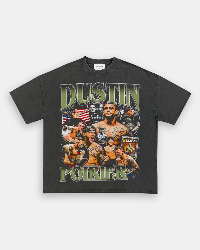 DUSTIN POIRIER TEE Hoodie, Sweatshirt | CoreVibeTees.com (Image 1)