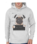Bad Puggy Grey Hoodie T-Shirts, Sweatshirt | CoreVibeTees.com