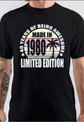 Made In 1980 T-Shirt Style001 Hoodie, Sweatshirt | CoreVibeTees.com
