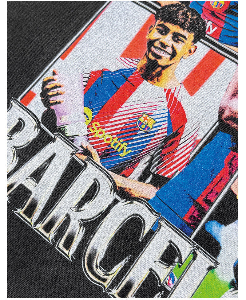 Lamine Yamal Barcelona Hoodie T-Shirts, Sweatshirt | CoreVibeTees.com (Image 5)