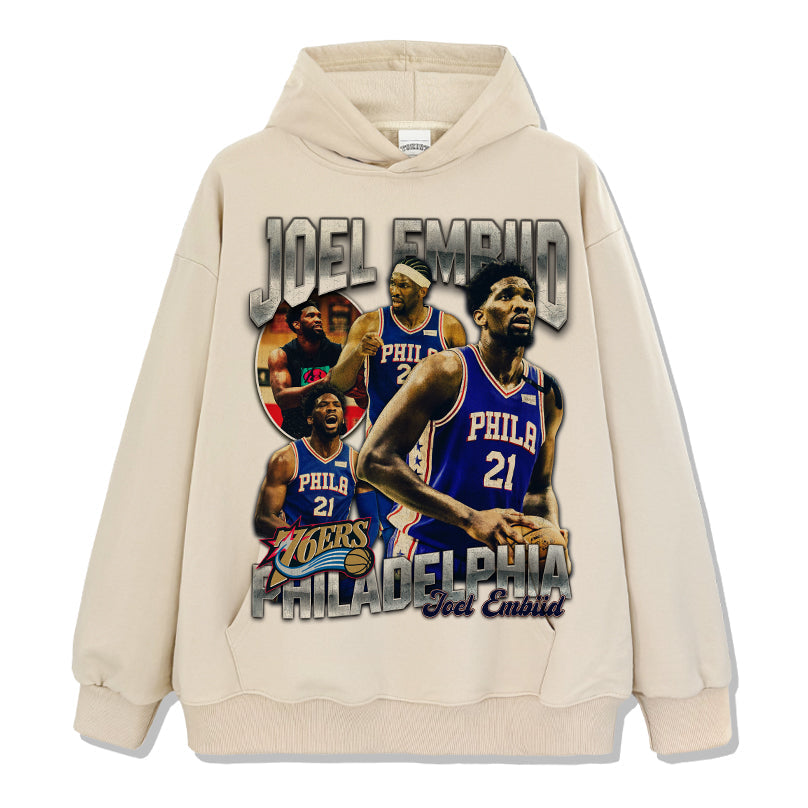 Joel Embiid HOODIE NBA 2024 Style001 T-Shirts, Sweatshirt | CoreVibeTees.com (Image 4)