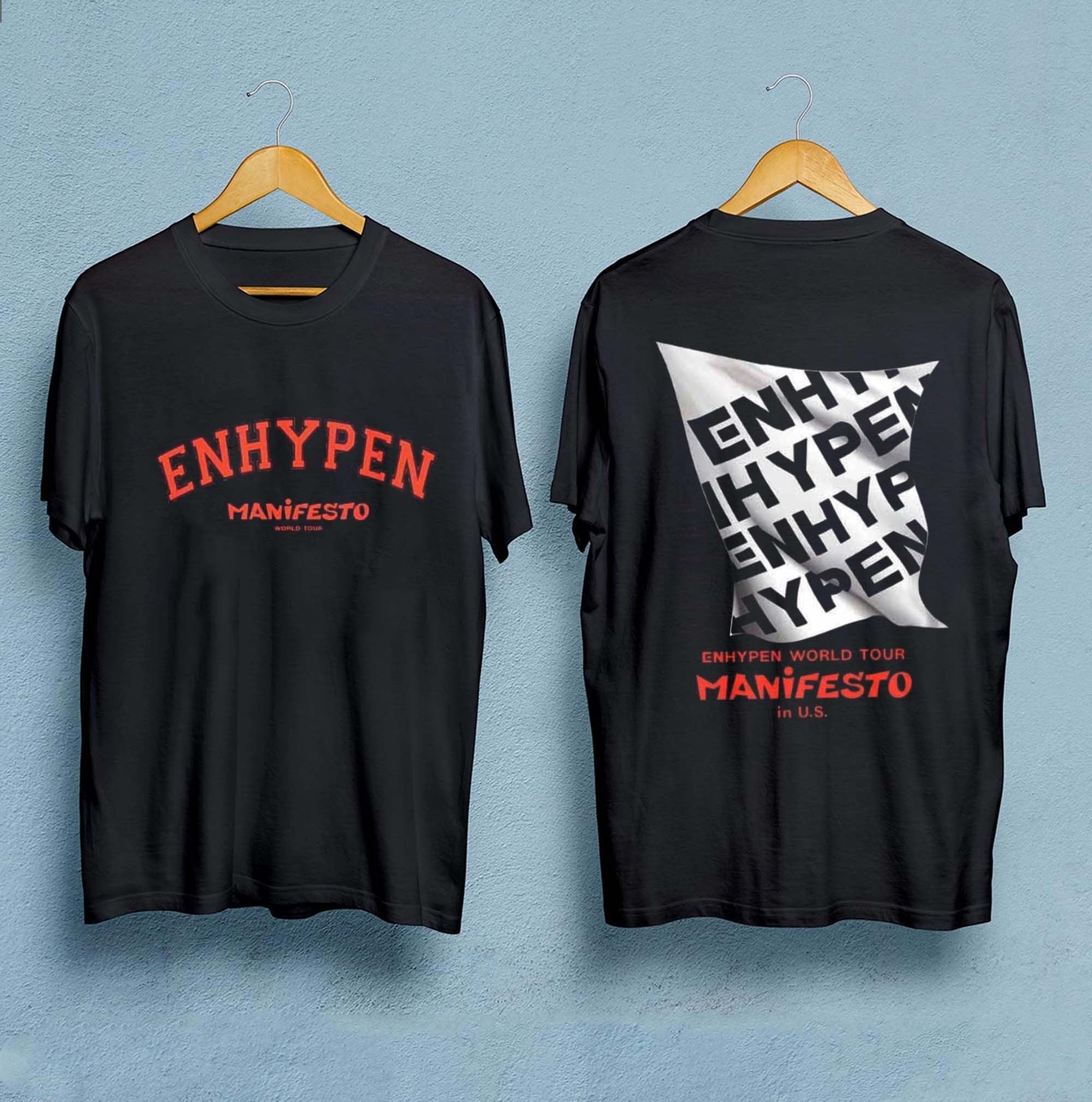 Enhypen Manifesto World Tour 2022 Shirt, Manifesto Tour Shirt Hoodie, Sweatshirt | CoreVibeTees.com