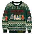 Stranger Cats Ugly Christmas Sweater