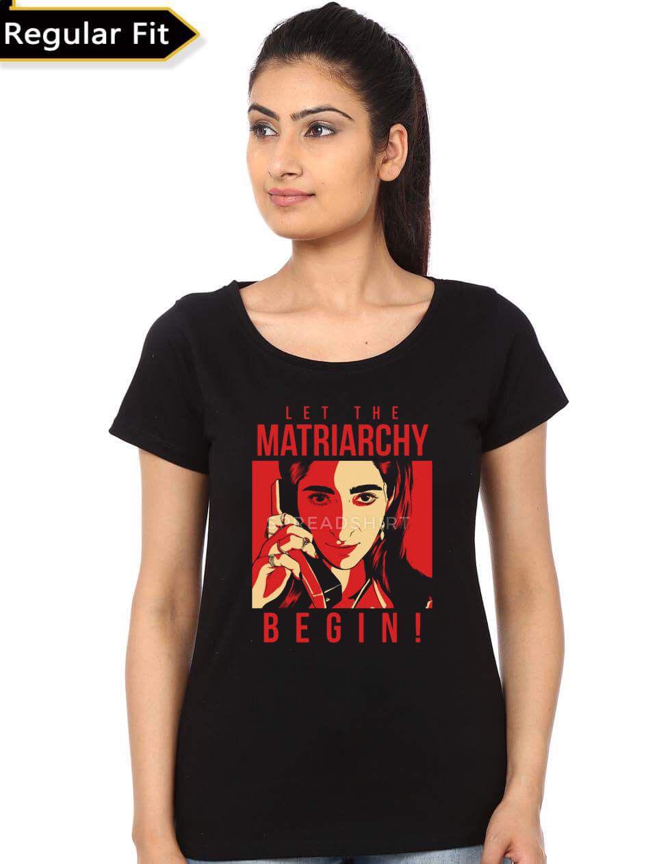 Let The Matriarchy Girls T-Shirt Hoodie, Sweatshirt | CoreVibeTees.com