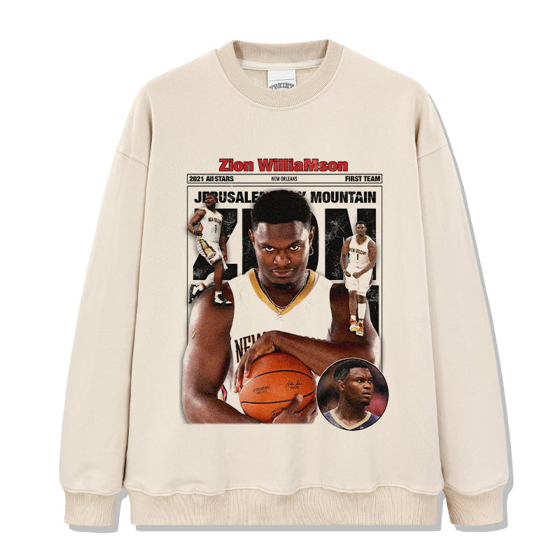 Zion Williamson Sweatshirt NBA 2024 T-Shirts, Hoodie | CoreVibeTees.com (Image 4)