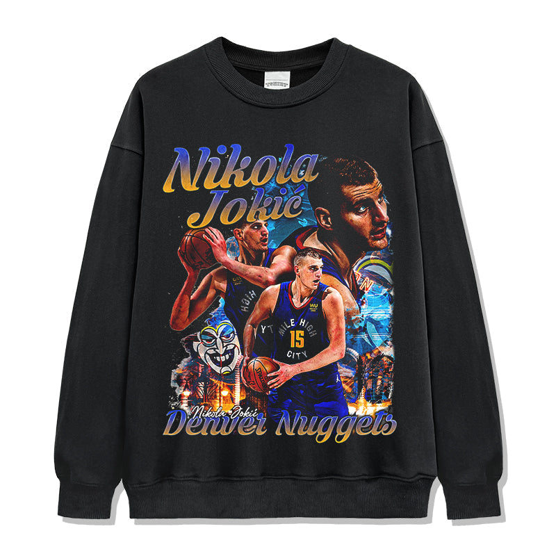 Nikola Jokic Sweatshirt NBA 2024 T-Shirts, Hoodie | CoreVibeTees.com (Image 4)