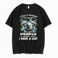 Eagle I Fully Intend To Haunt People When I Die 0 Tshirts Sweater