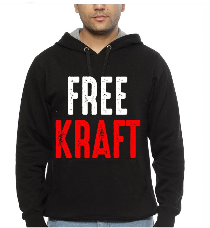 Free Kraft Black Hoodie T-Shirts, Sweatshirt | CoreVibeTees.com
