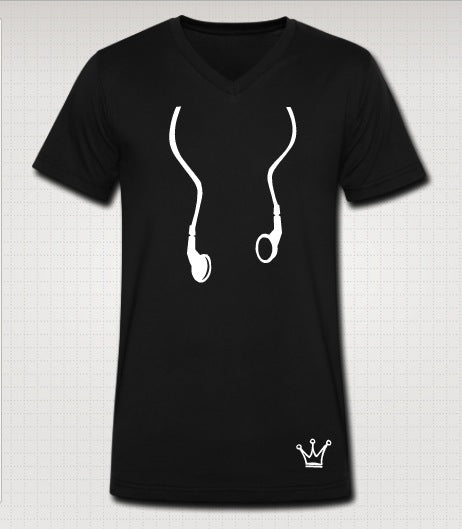Ear Piece V-Neck T-Shirts, Hoodie, Sweatshirt | CoreVibeTees.com