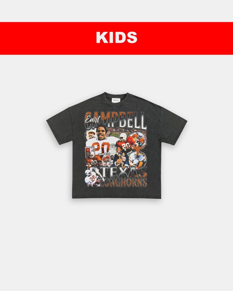 EARL CAMPBELL - KIDS TEE Hoodie, Sweatshirt | CoreVibeTees.com (Image 1)