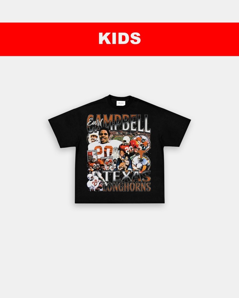 EARL CAMPBELL - KIDS TEE Hoodie, Sweatshirt | CoreVibeTees.com (Image 3)
