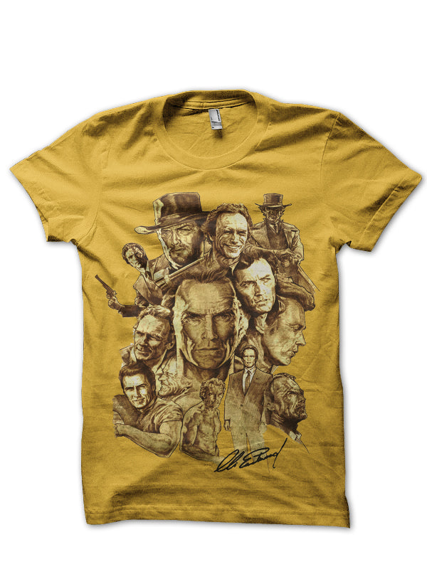 Clint Eastwood; A Hero For All Ages (All Colours Available) T-Shirts, Hoodie, Sweatshirt | CoreVibeTees.com