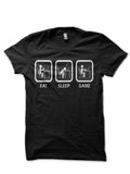 Eat, Sleep, Game Black T-Shirt Hoodie, Sweatshirt | CoreVibeTees.com
