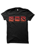 Eat Sleep Dota Repeat Black T-Shirt Style001 Hoodie, Sweatshirt | CoreVibeTees.com