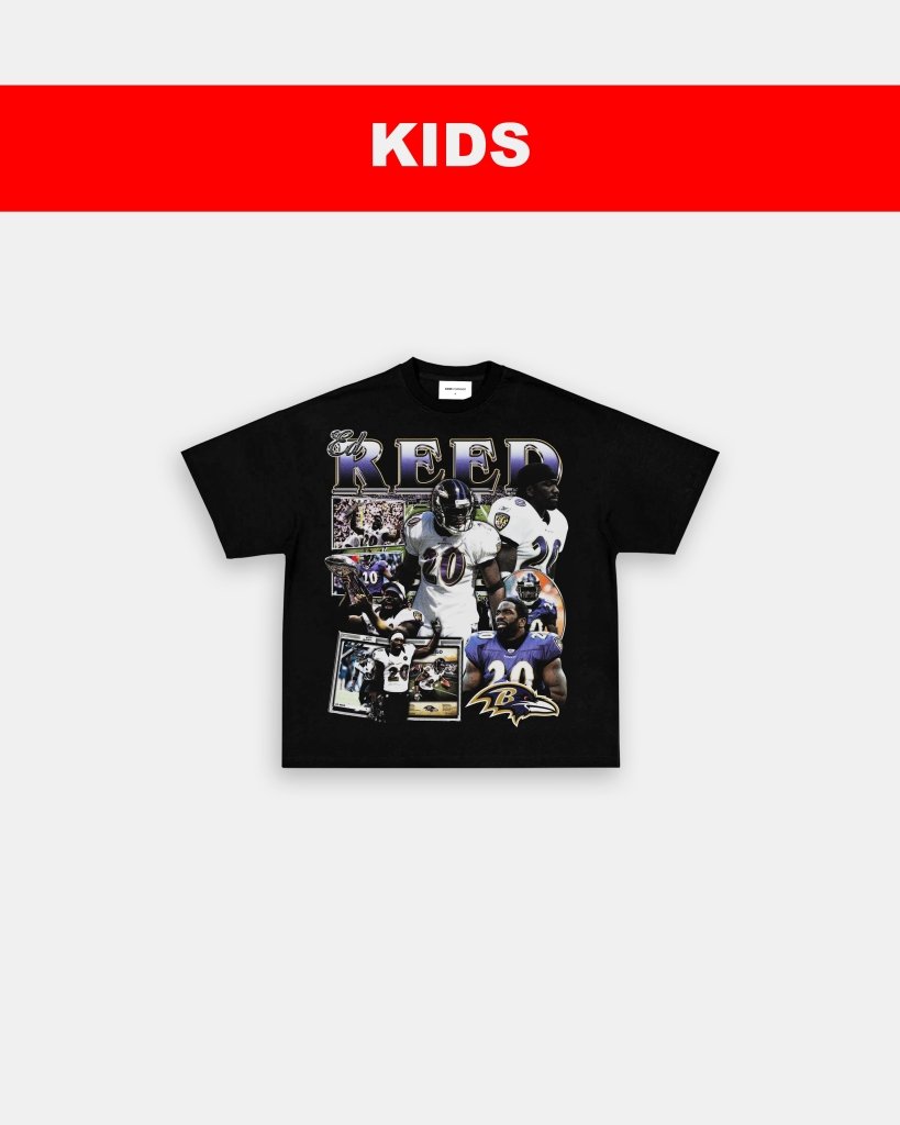 ED REED - RAVENS - KIDS TEE Hoodie, Sweatshirt | CoreVibeTees.com (Image 3)