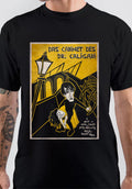 Dr. Caligari Halfsleeve Black T-Shirt Hoodie, Sweatshirt | CoreVibeTees.com