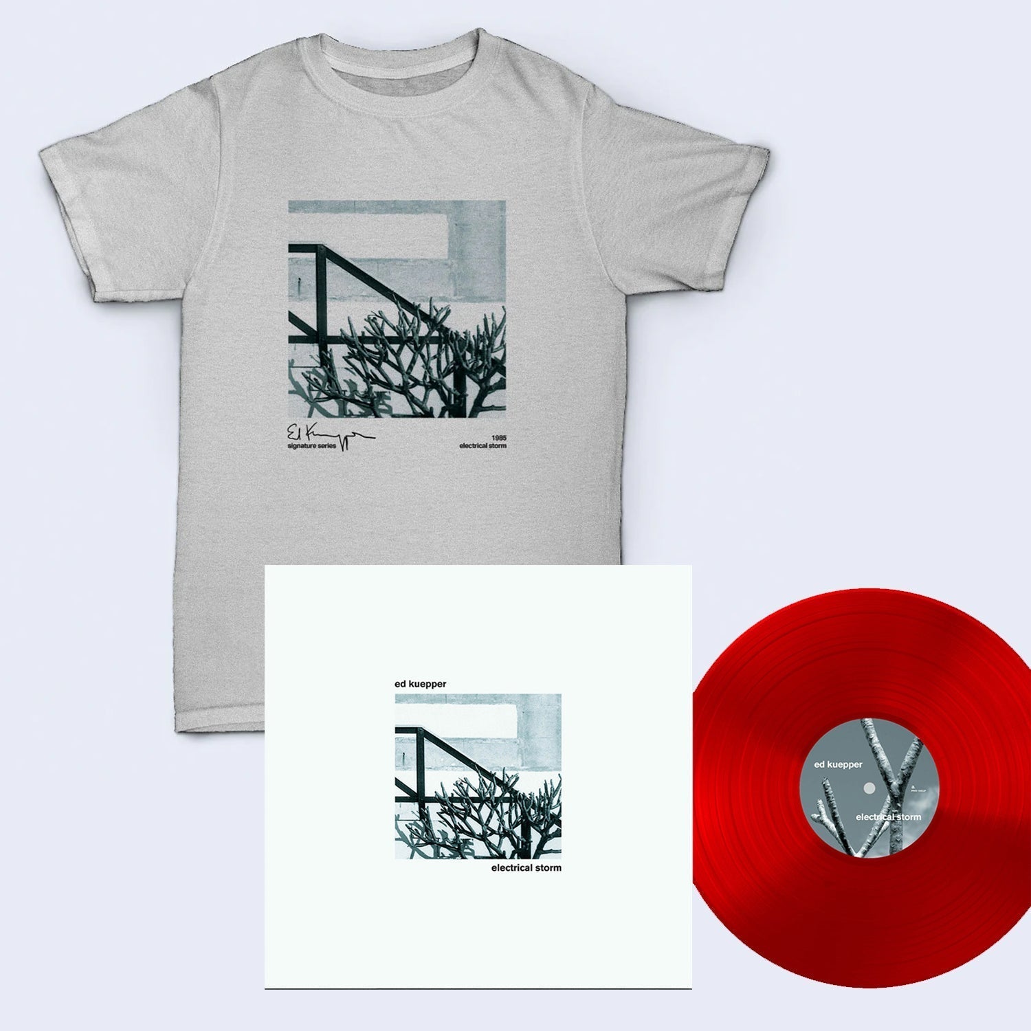 Electrical Storm LP (Opaque Red Vinyl) + Electrical Storm T-shirt (Signature Series) Hoodie, Sweatshirt | CoreVibeTees.com
