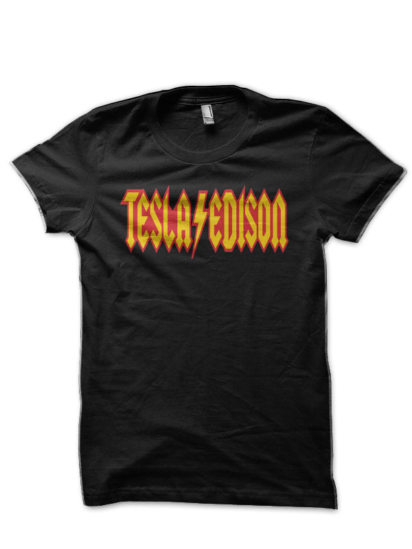 Tesla Vs Edison T-Shirt Hoodie, Sweatshirt | CoreVibeTees.com