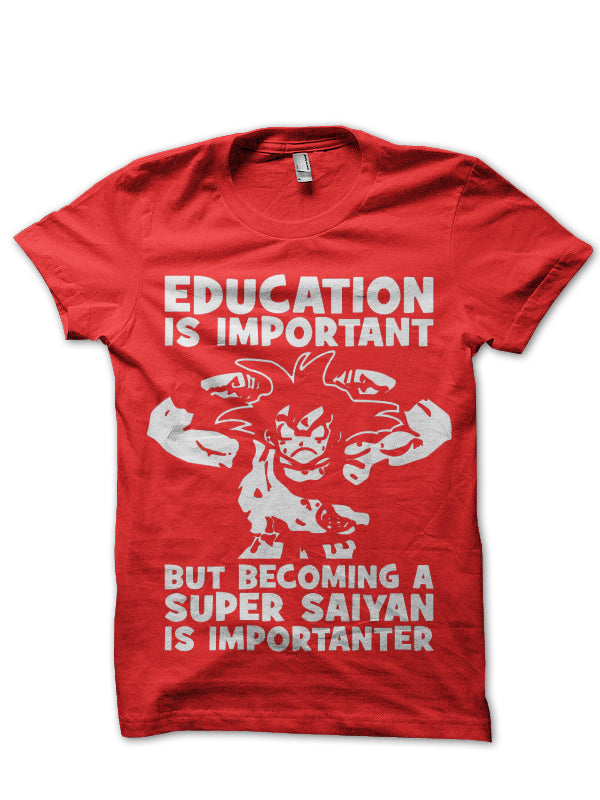 Education Is Important T-Shirt Hoodie, Sweatshirt | CoreVibeTees.com