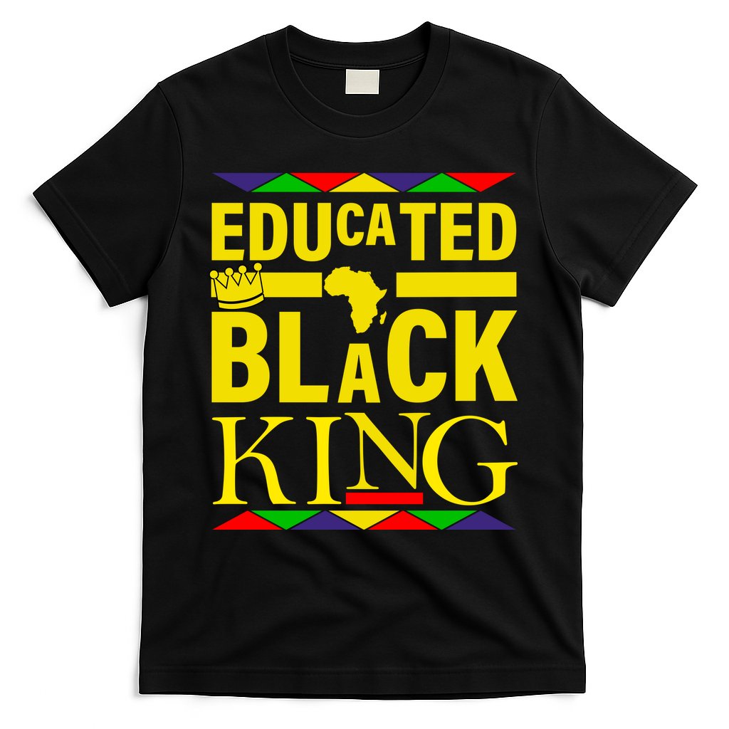 Educated Black King T-Shirt Hoodie, Sweatshirt | CoreVibeTees.com