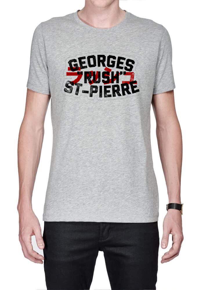 Georges â€œRushâ€ ST-Pierre T-Shirt Hoodie, Sweatshirt | CoreVibeTees.com