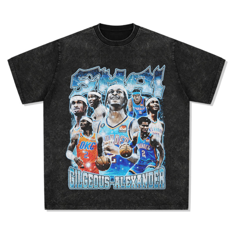 Shai Gilgeous-Alexander Tee NBA 2024 Hoodie, Sweatshirt | CoreVibeTees.com (Image 3)