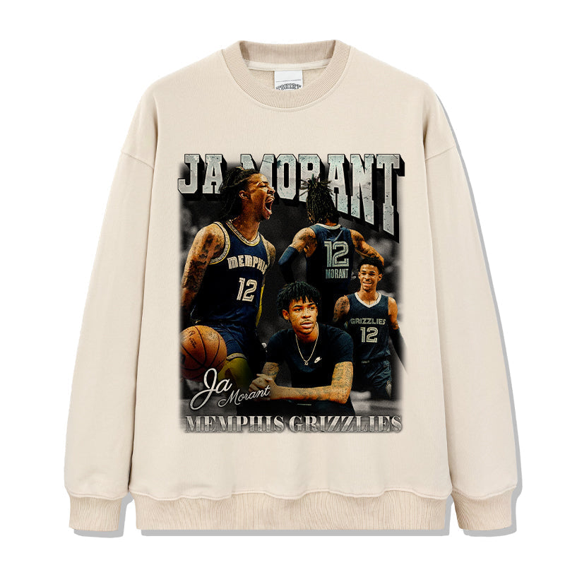 Ja Morant Sweatshirt NBA 2024 Style007 T-Shirts, Hoodie | CoreVibeTees.com (Image 4)