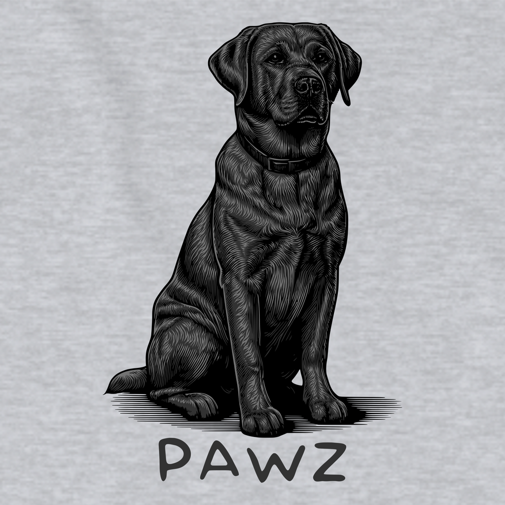 Black Labrador Retriever (Adult Hoodie) T-Shirts, Sweatshirt | CoreVibeTees.com (Image 3)