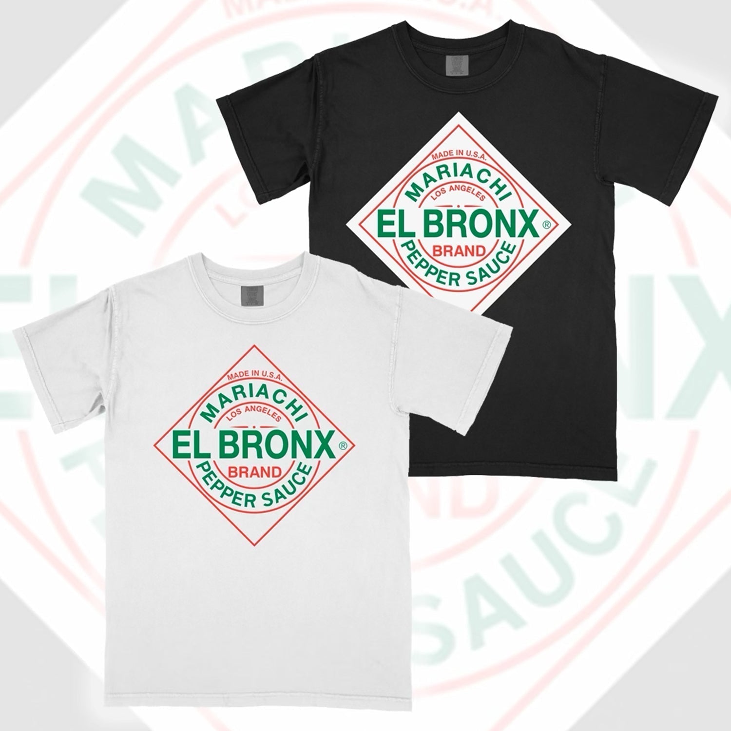 Tabasco El Bronx Tee (White or Black) Hoodie, Sweatshirt | CoreVibeTees.com