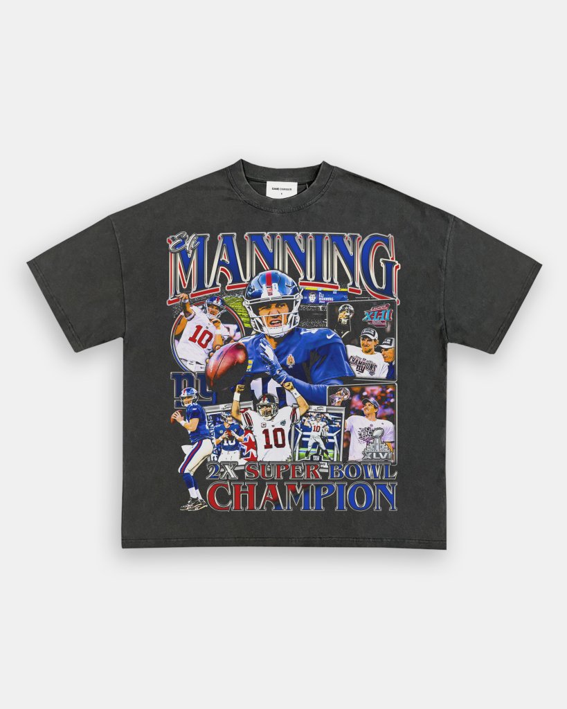 ELI MANNING TEE Hoodie, Sweatshirt | CoreVibeTees.com (Image 1)
