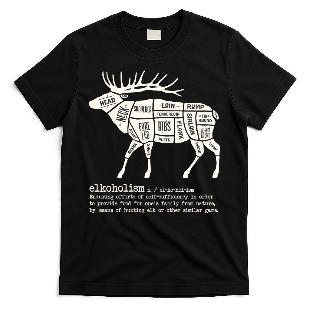 Elkoholism Elk Hunting T-Shirt Hoodie, Sweatshirt | CoreVibeTees.com
