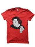 Elon Musk Half Sleeve Red T-Shirt Hoodie, Sweatshirt | CoreVibeTees.com