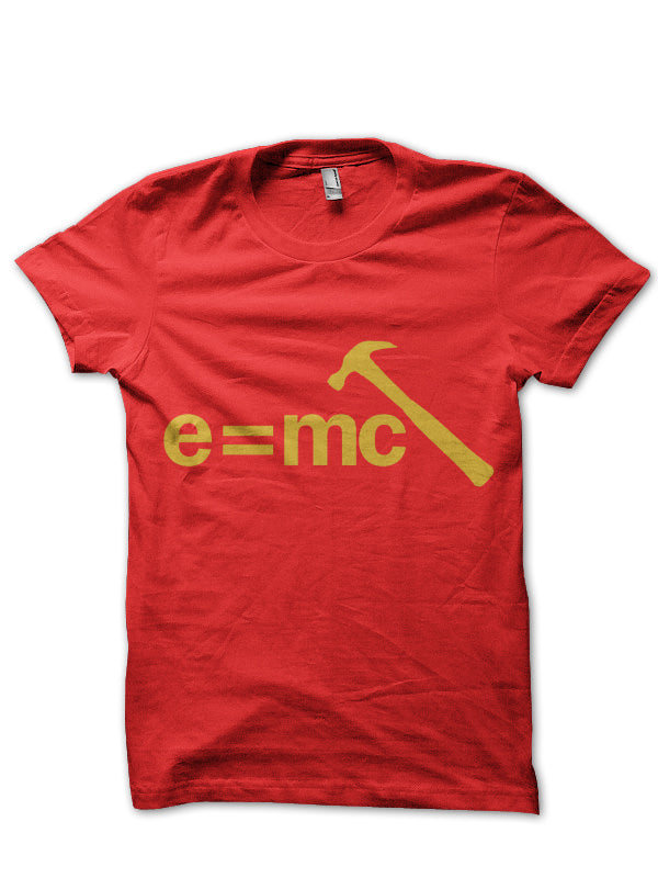 E = mc Red Tee Hoodie, Sweatshirt | CoreVibeTees.com