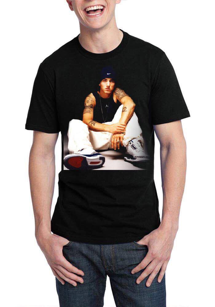 Eminem Black T-Shirt Style002 Hoodie, Sweatshirt | CoreVibeTees.com
