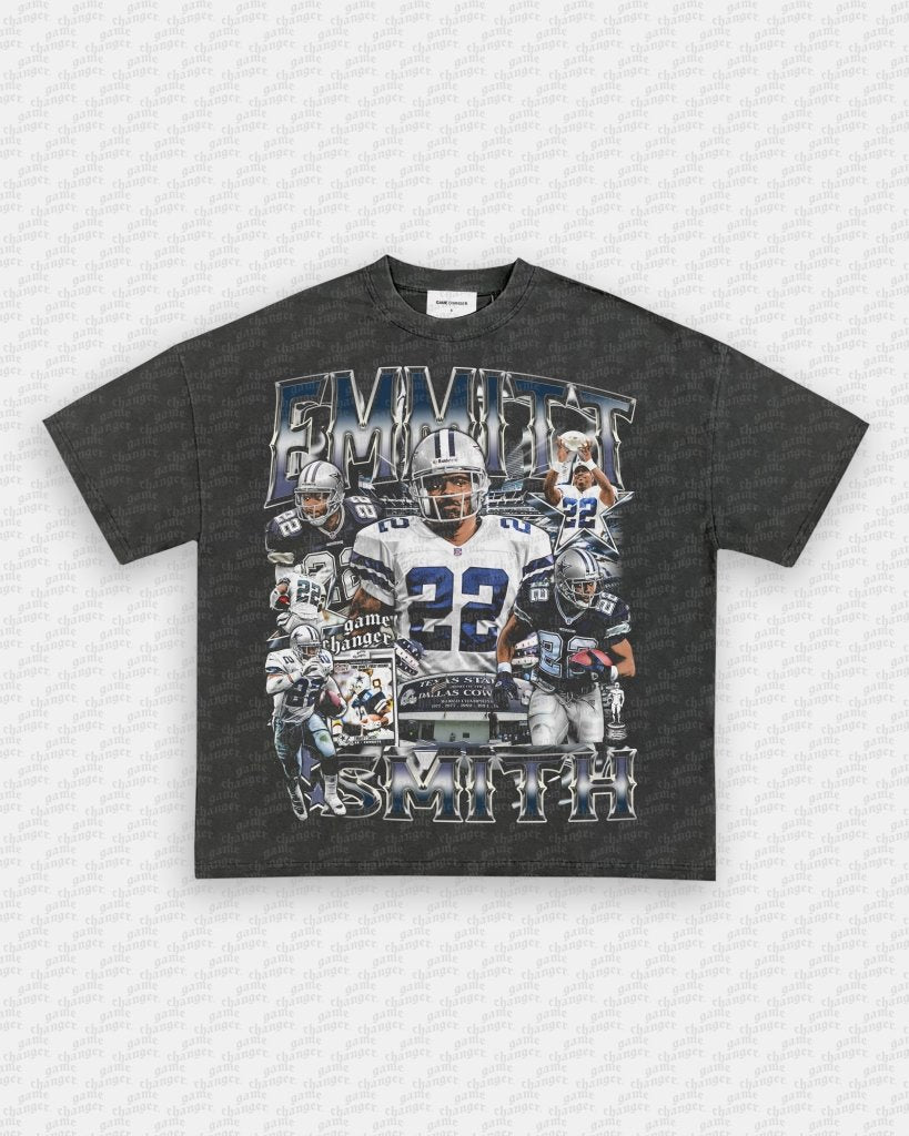 EMMITT SMITH - COWBOYS TEE Hoodie, Sweatshirt | CoreVibeTees.com (Image 1)