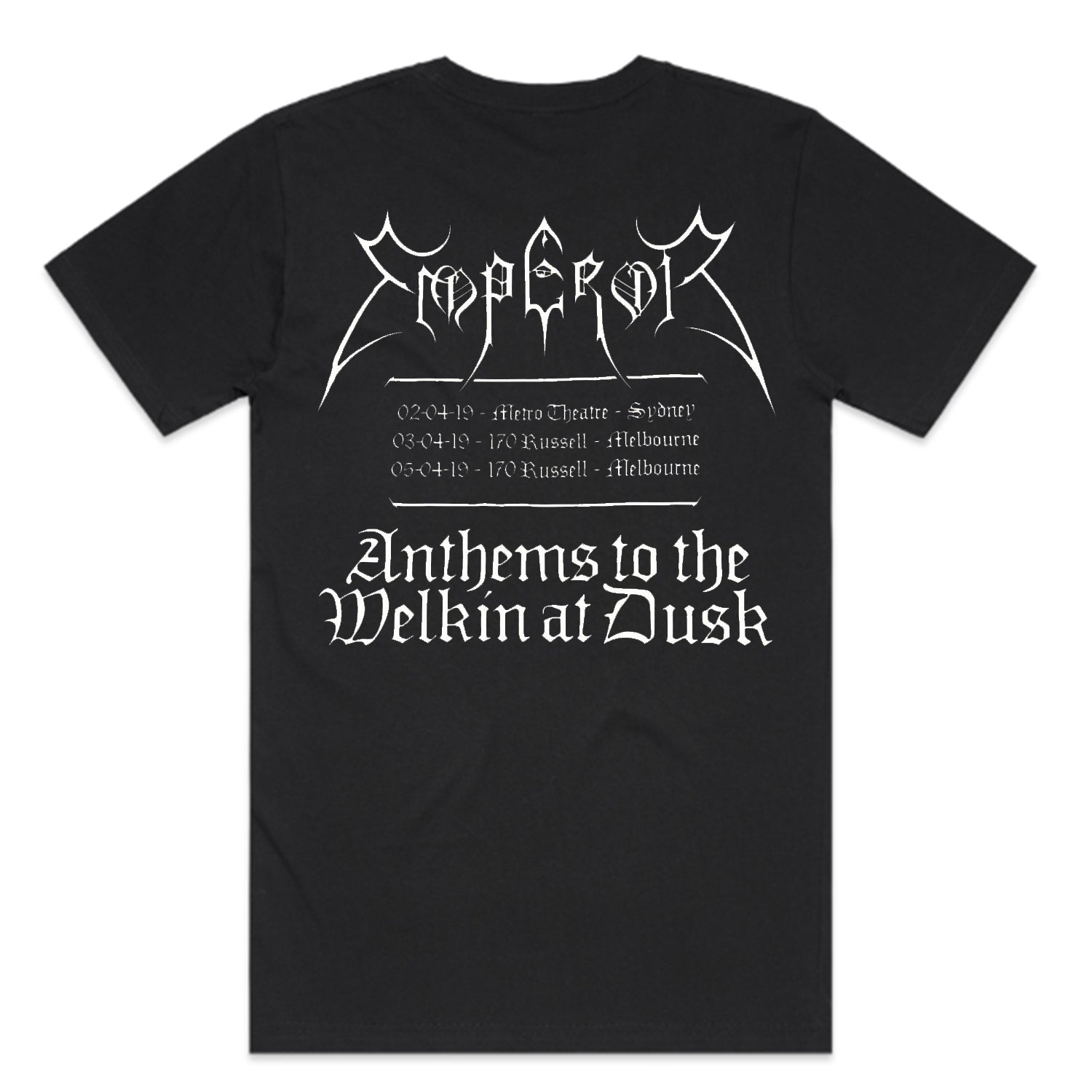 Anthems Aus Tour 2019 T-shirt Hoodie, Sweatshirt | CoreVibeTees.com (Image 2)