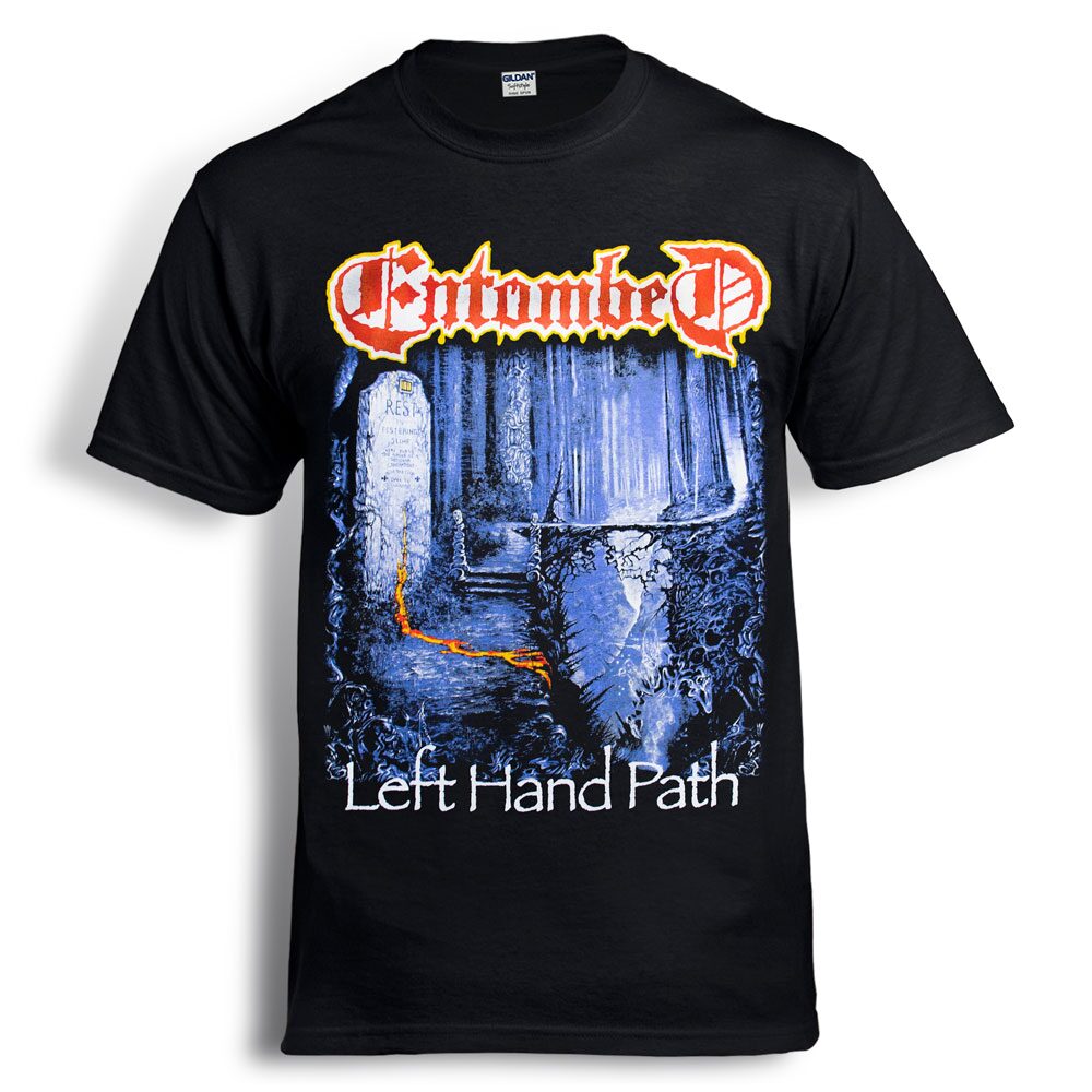 Entombed Left Hand Path T-Shirt Hoodie, Sweatshirt | CoreVibeTees.com (Image 1)