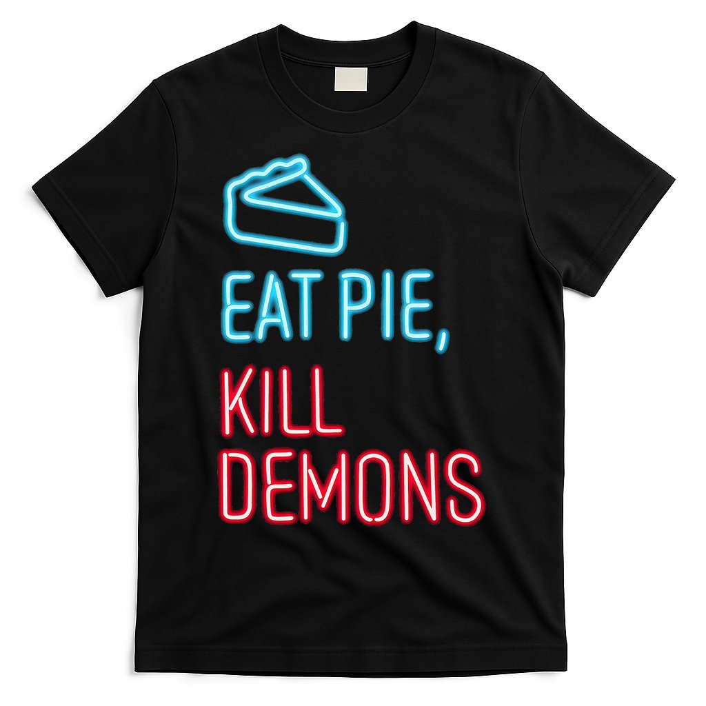 Eat Pie Kill Demons Supernatural T-Shirt Hoodie, Sweatshirt | CoreVibeTees.com