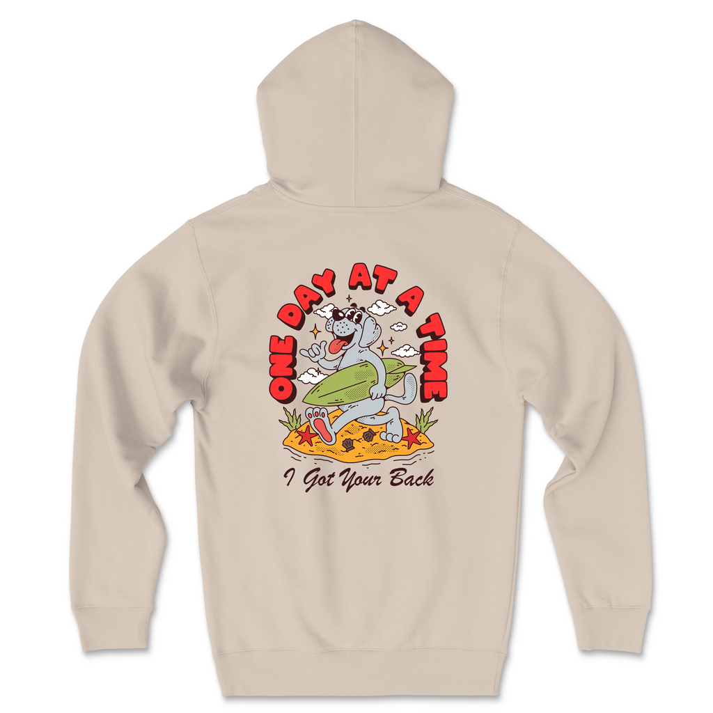 One Day At A Time (Adult Hoodie) T-Shirts, Sweatshirt | CoreVibeTees.com (Image 1)